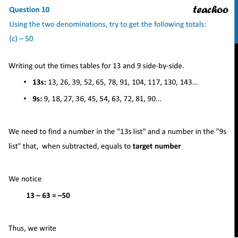 part 5 - Question 10 - Figure it out - Page 42, 43, 44 - Chapter 2 Class 7 - Operations with Integers (Ganita Prakash II) - Class 7 (Ganita Prakash 1, 2 & old NCERT)