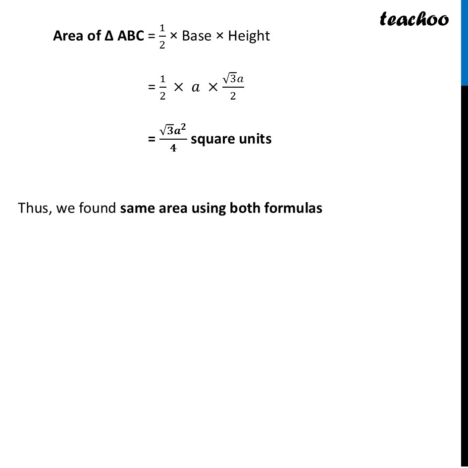 part 5 - Example 3 - Heron's Formula - Chapter 6 Class 9 - Measuring Space: Perimeter and Area (Ganita Manjar - Class 9