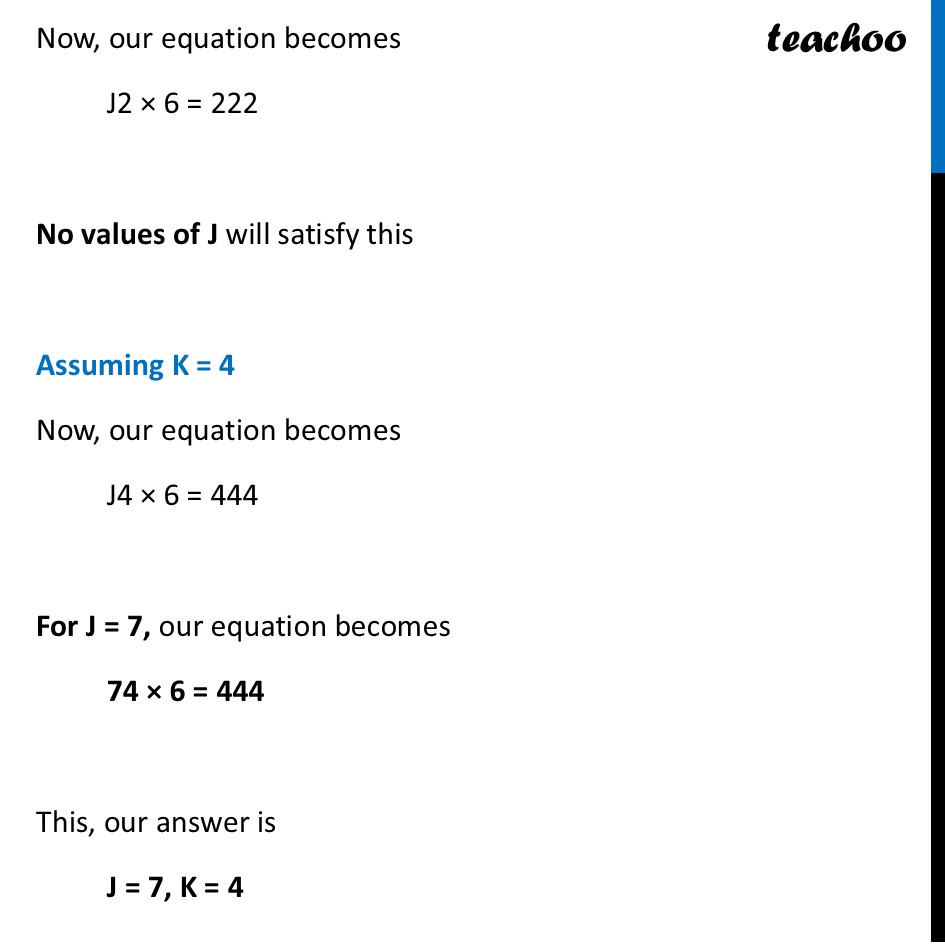 part 14 - Question (i) to (vi) - Page 132 (Solve the following) - Digits in Disguise - Chapter 5 Class 8 - Number Play (Ganita Prakash) - Class 8 (Ganita Prakash - 1, 2 & Old NCERT)