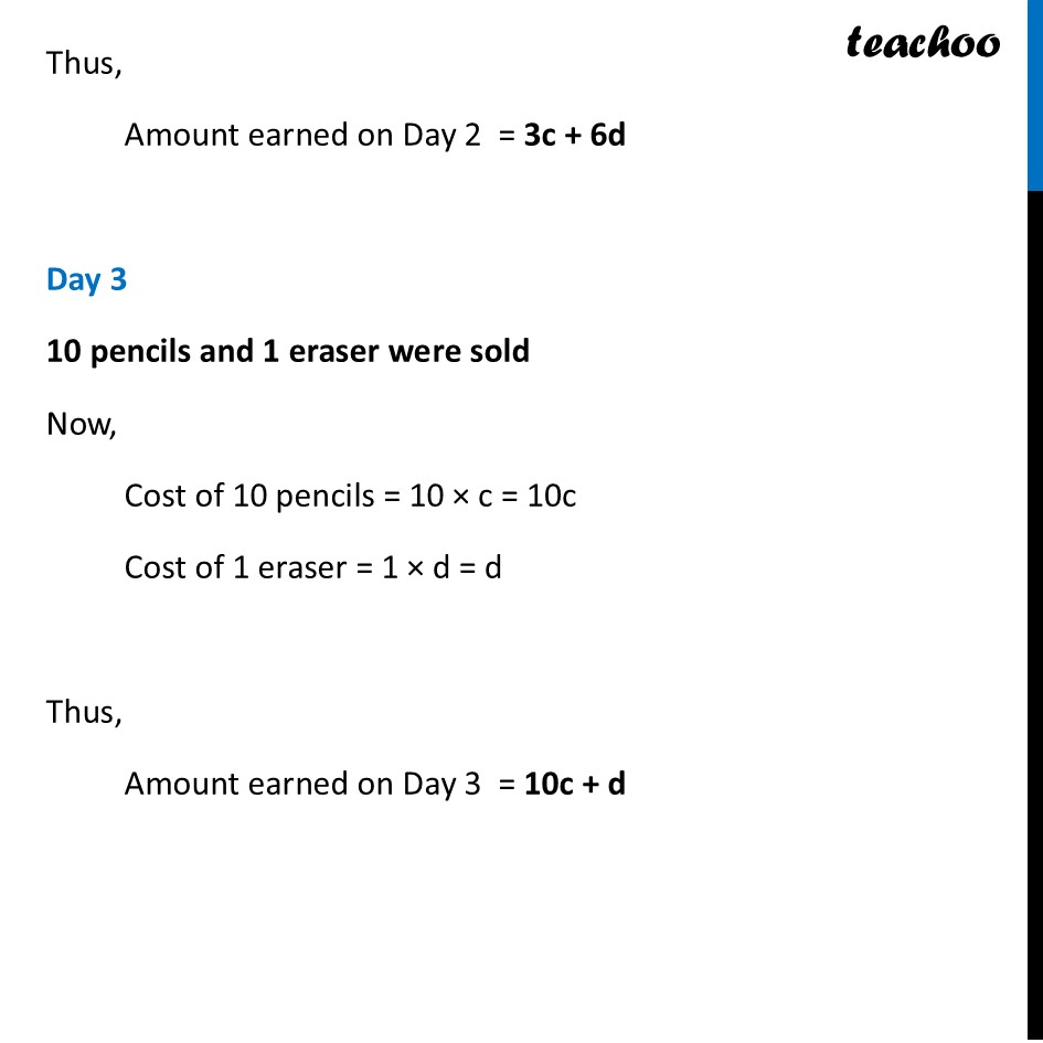 part 3 - Example 5 - Simplification of Algebraic Expressions - Chapter 4 Class 7 - Expressions using Letter-Numbers (Ganita Prakash) - Class 7 (Ganit Prakash)