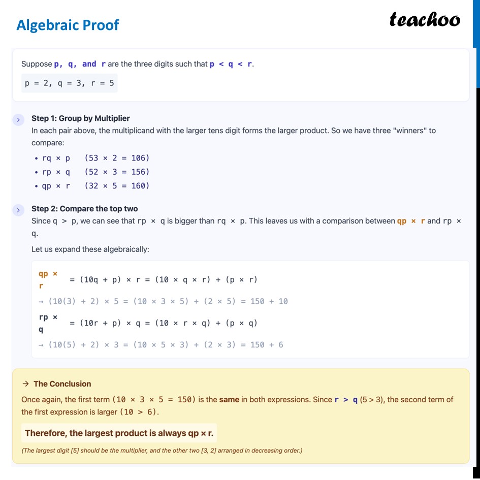 part 5 - The Largest Product - The Largest Product - Chapter 6 Class 8 - Algebra Play (Ganita Prakash II) - Class 8 (Ganita Prakash - 1, 2 & Old NCERT)