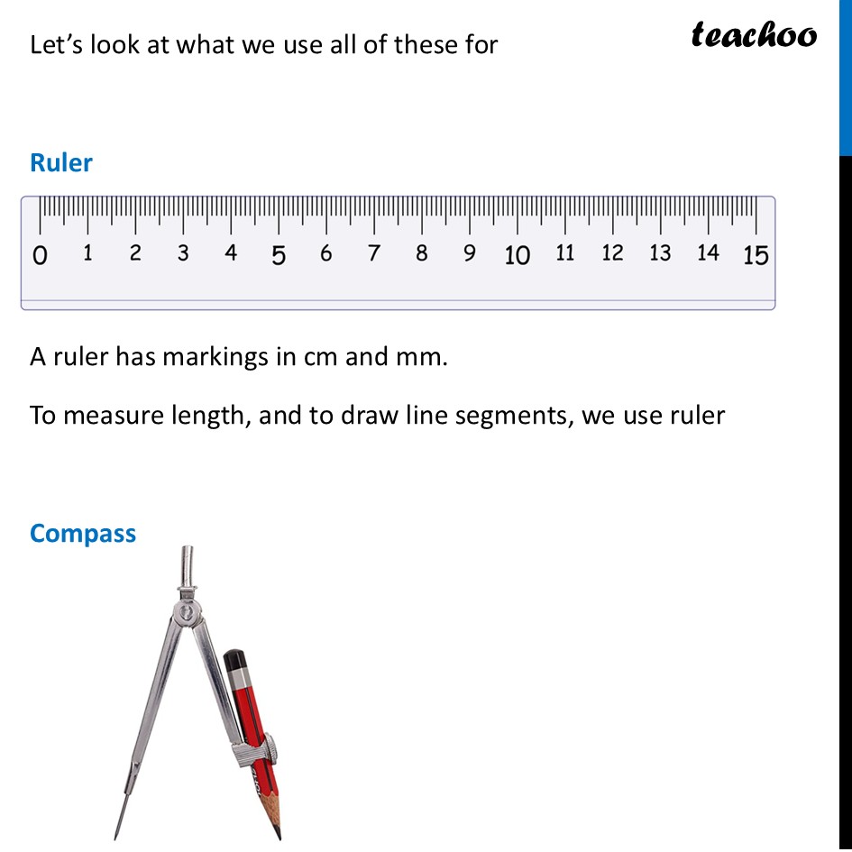 part 2 - Construction tools - Introduction - Chapter 8 Class 6 - Playing with Constructions (Ganita Prakash) - Class 6 (Ganita Prakash & Old NCERT)