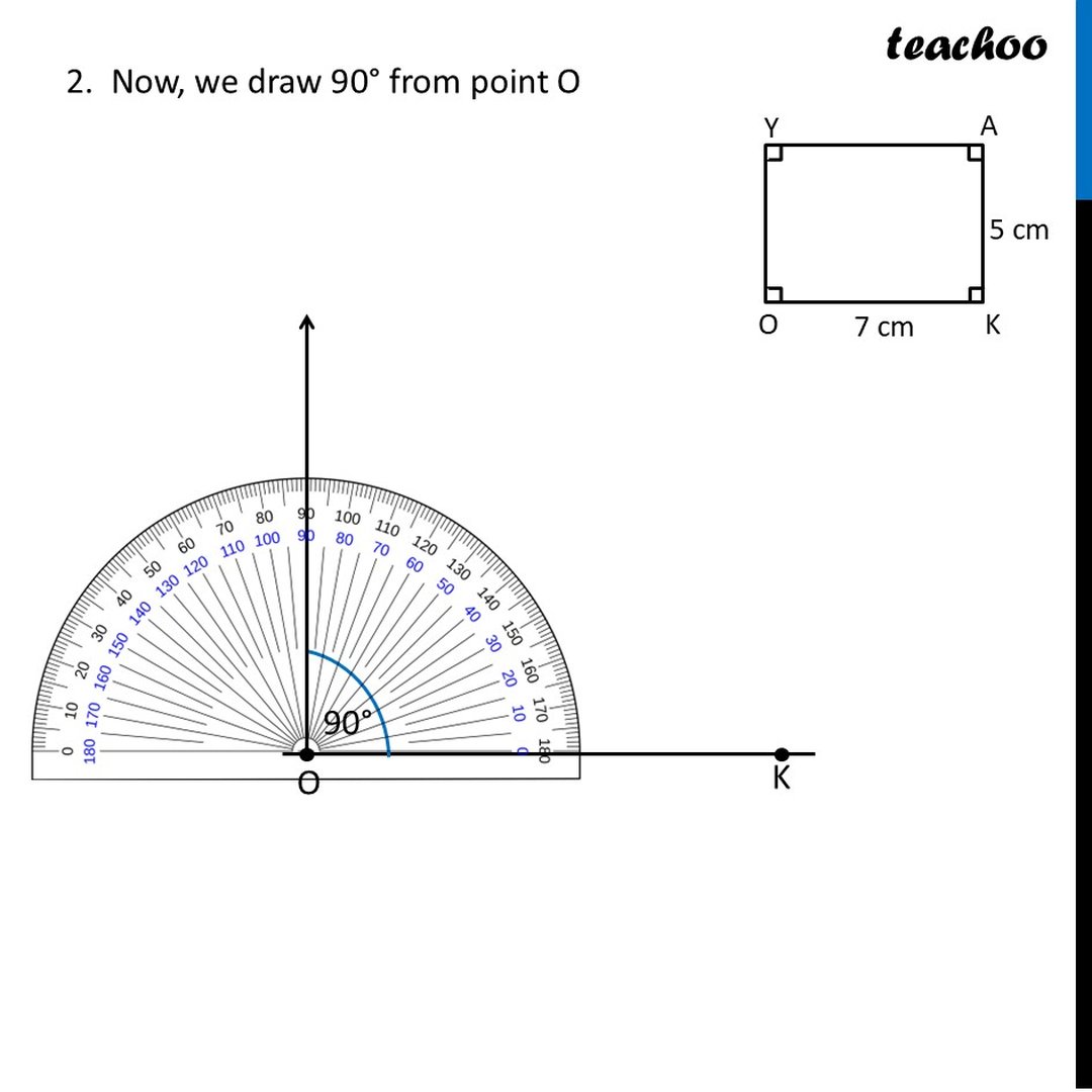 Constructing Rectangles - Step-by-Step Explanation [Teachoo]