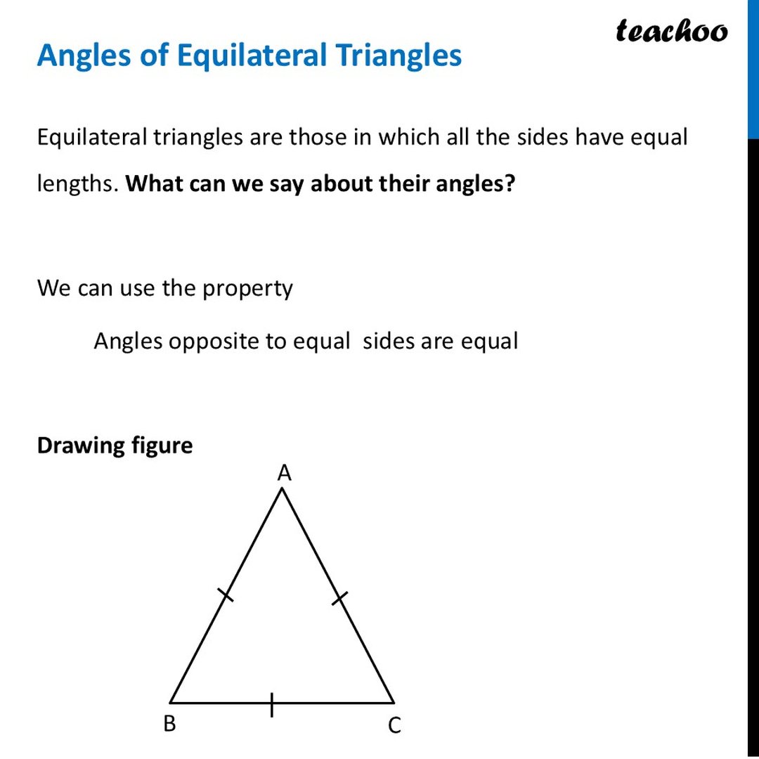 [Class 7 Part 2] Angles of Equilateral Triangles - with Examples
