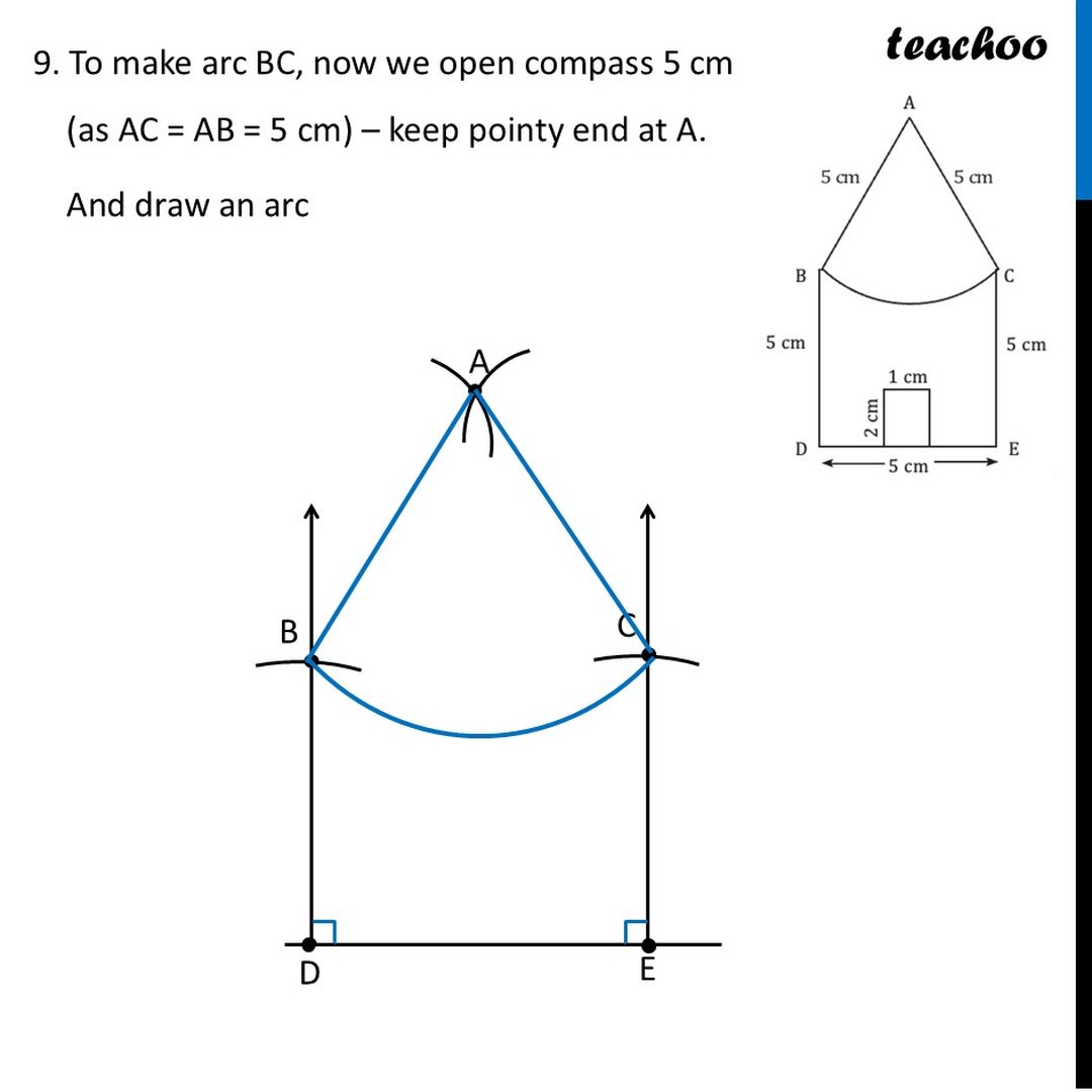 [Class 6] Constructing a House – Step-by-Step Geometry Construction