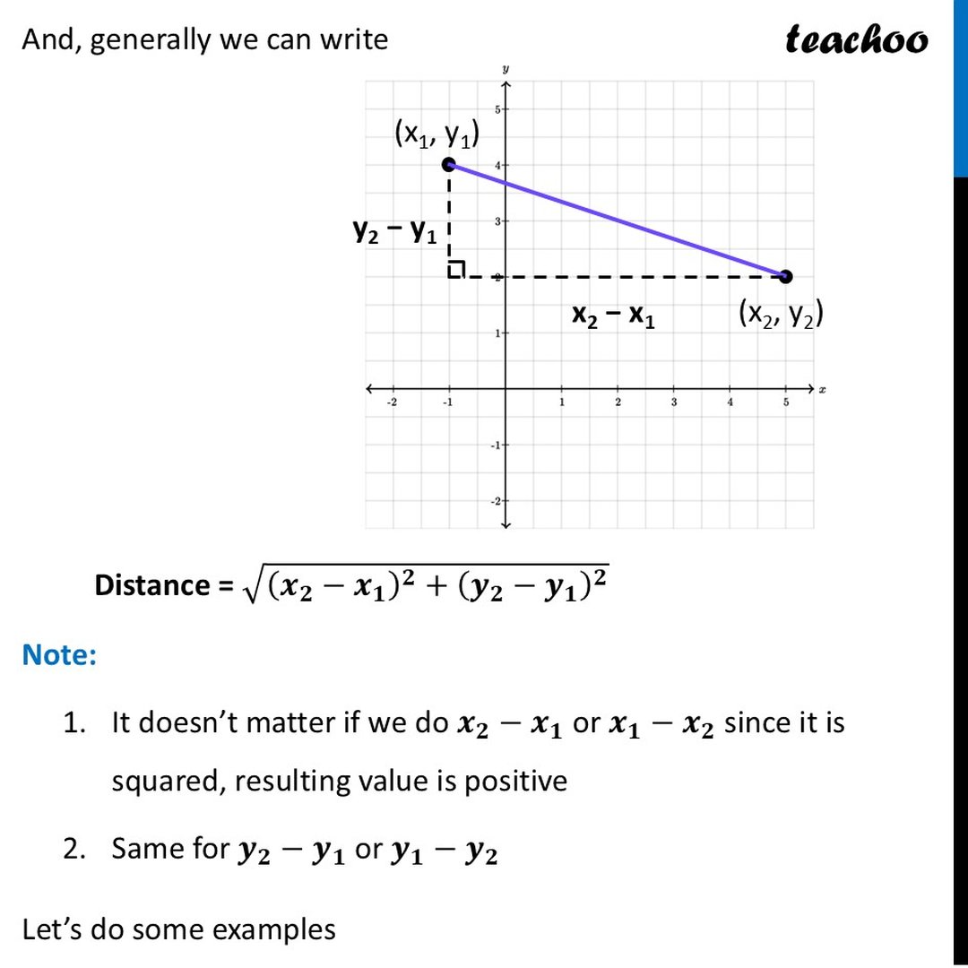 Distance Between Two Points in the 2-D Plane [Ganita Manjari I]
