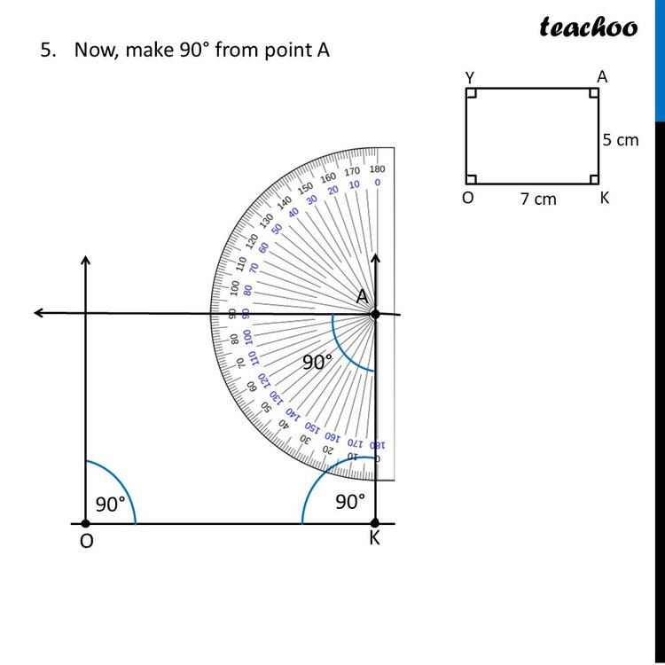 Constructing Rectangles - Step-by-Step Explanation [Teachoo]