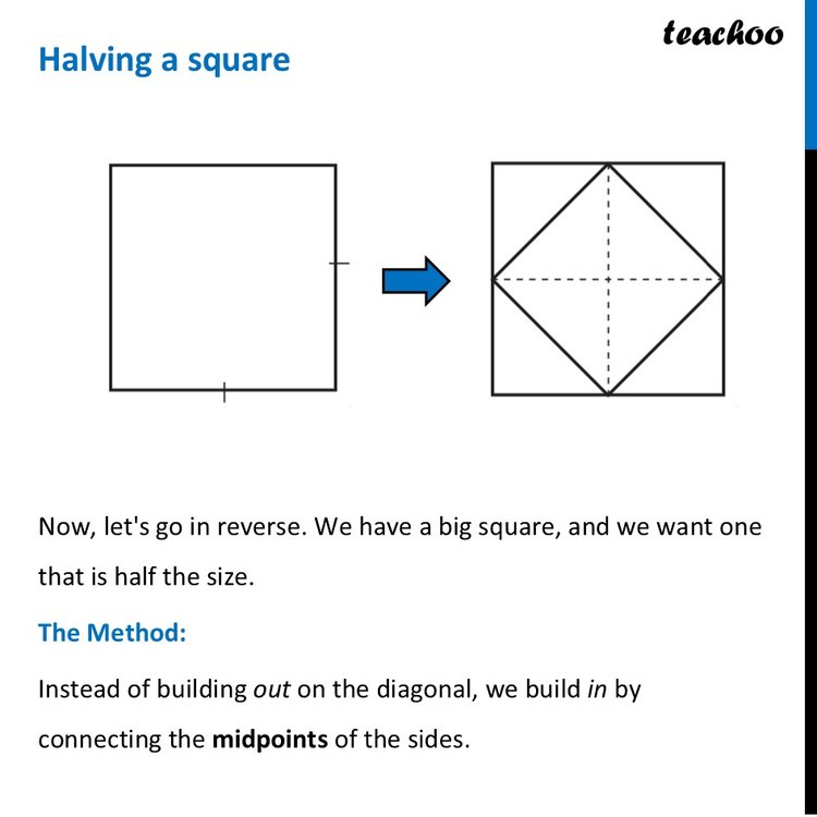 Halving a Square – Different Methods Explained [Class 8 Chapter 2]