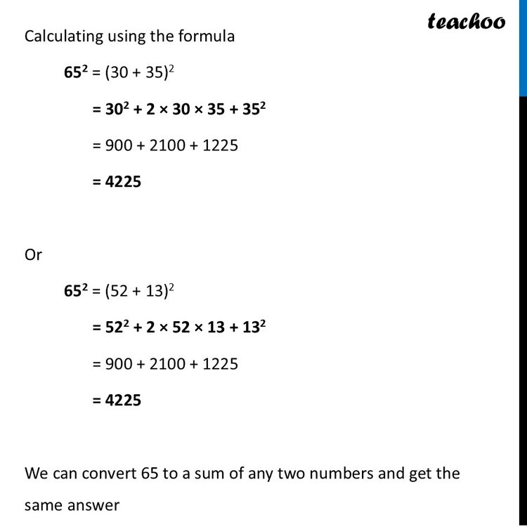 [Ganita Prakash Class 8] Square of the Sum of Two Numbers - Identity