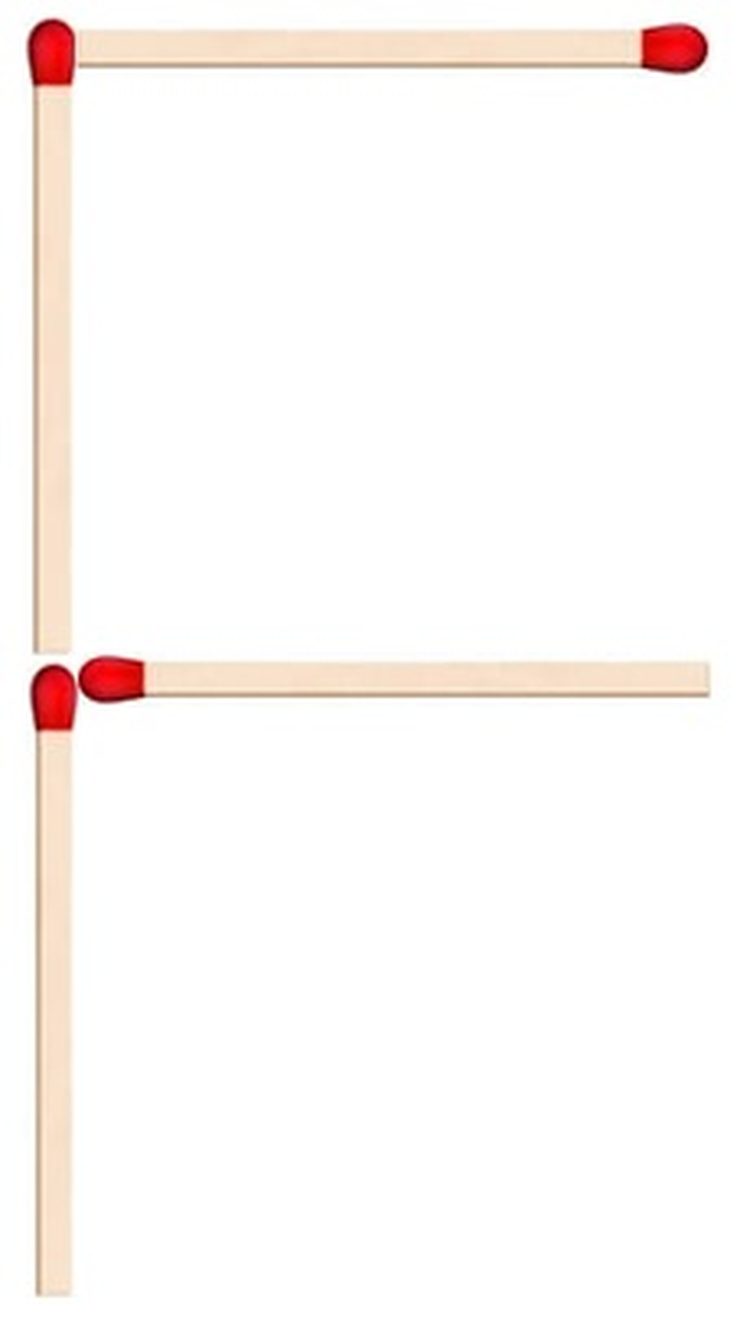 Matchstick pattern - F - How to draw, with examples - Teachoo