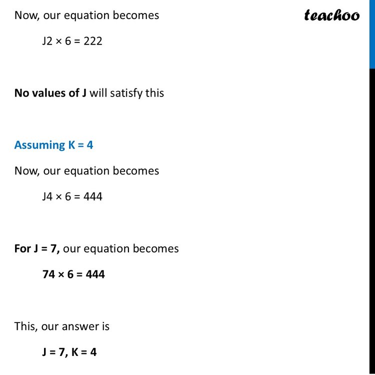 Solve the following: (i) UT × 3 = PUT (ii) - Ganita Prakash Class 8