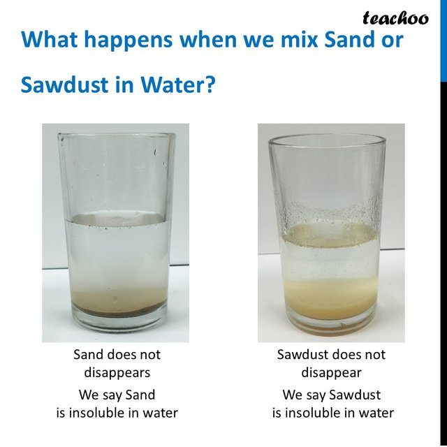 Soluble and Insoluble Materials [Class 6 Curiosity] - Teachoo
