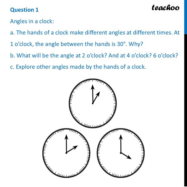 [Ganita Prakash] Where are the angles? Angles in a clock - Teachoo