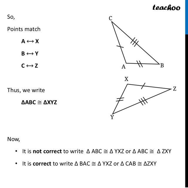 Conventions to Express Congruence [Class 7 Ganita Prakash Part 2]