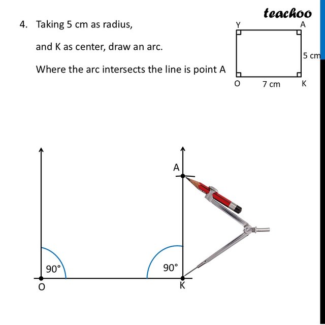 Constructing Rectangles - Step-by-Step Explanation [Teachoo]