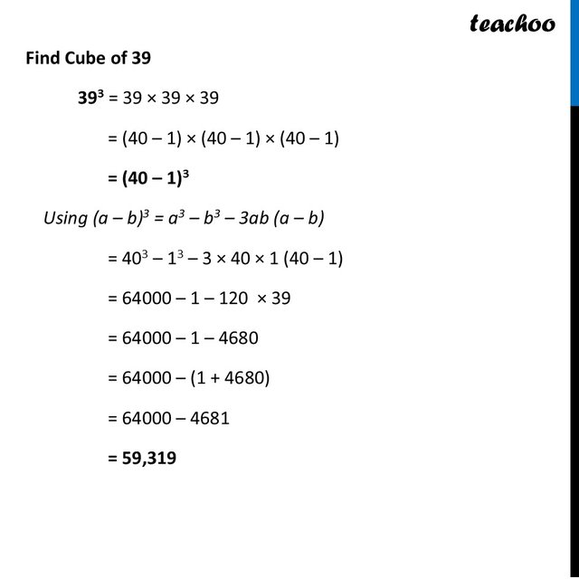 (Class 8 Maths] Finding Cube of a Large Numbers (A Square & a Cube)