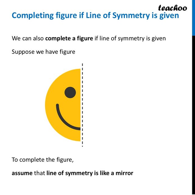 Symetry Ab6 Completing figure if Line of Symmetry is given [Ganita Prakash Class 6