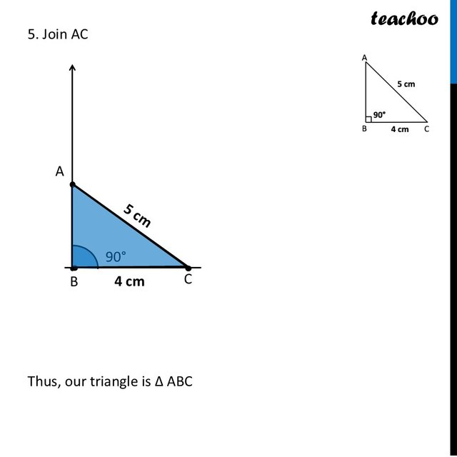 [Class 7] RHS Congruency (Measuring Two Sides in a Right Triangle)