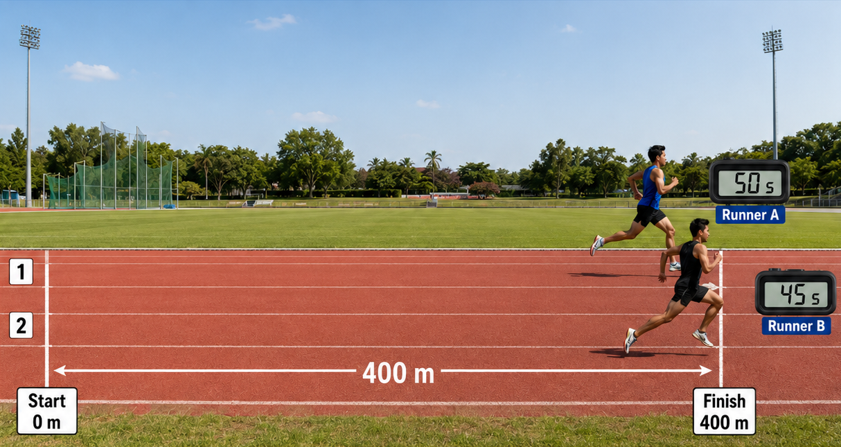Question 2 - A runner completes - Measurement of Time an - [Teachoo] - Questions at the end of the chapter