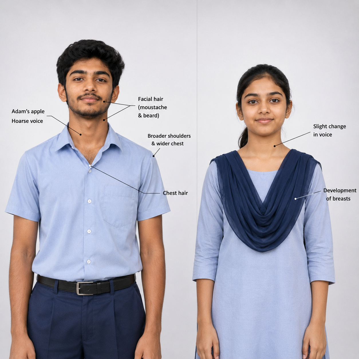 part 4 - 6.1 Growing With Age: The Teenage Years - Concepts - Chapter 6 Class 7 - Adolescence: A Stage of Growth and Change (Curiosi - Class 7 (Curiosity)