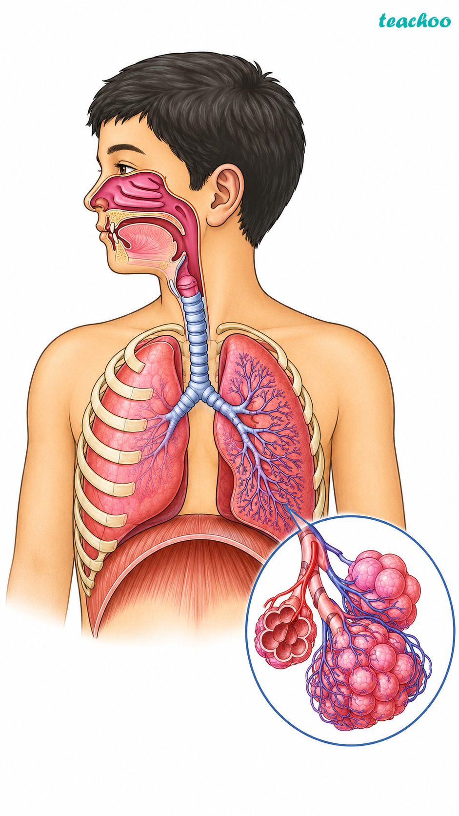 9.2.1 Respiration in Humans - Life Processes in Anim - Class 7 (Curios - Concepts
