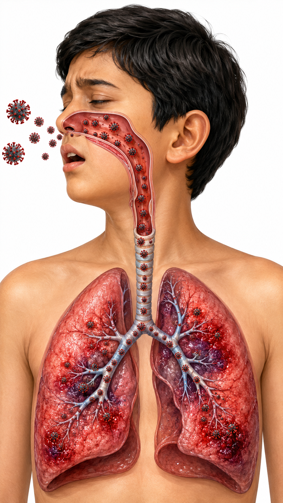 part 3 - 9.2.1 Respiration in Humans - Concepts - Chapter 9 Class 7 - Life Processes in Animals (Curiosity) - Class 7