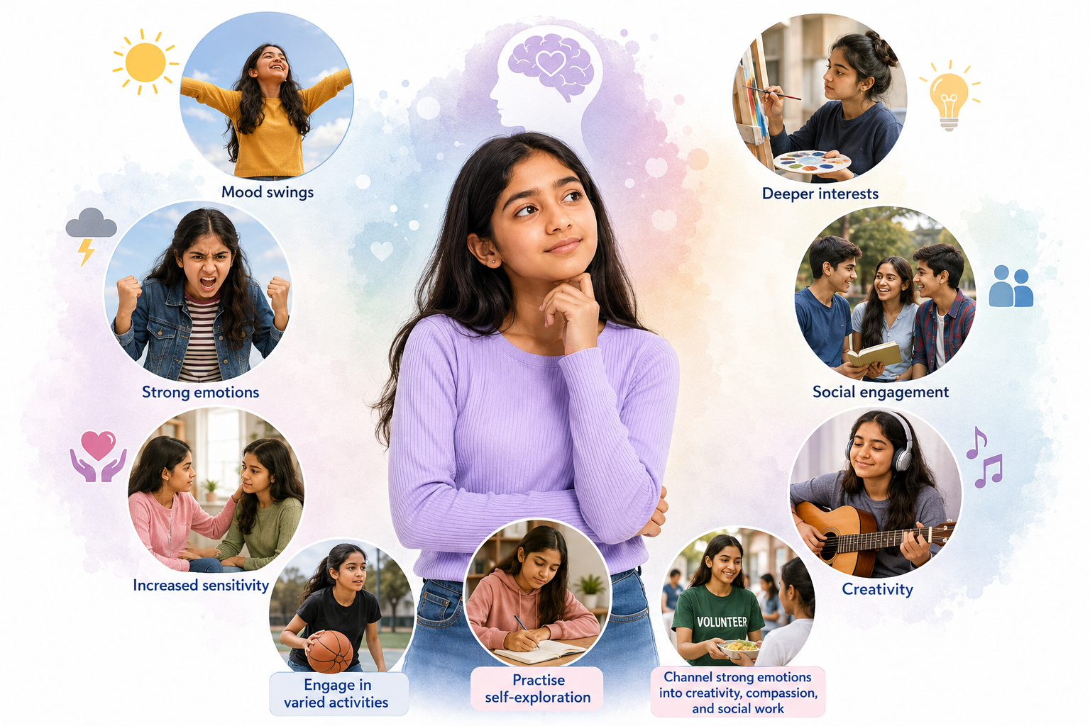 6.3 Emotional and Behavioural Ch - Adolescence: A Stage o - [Teachoo] - Concepts