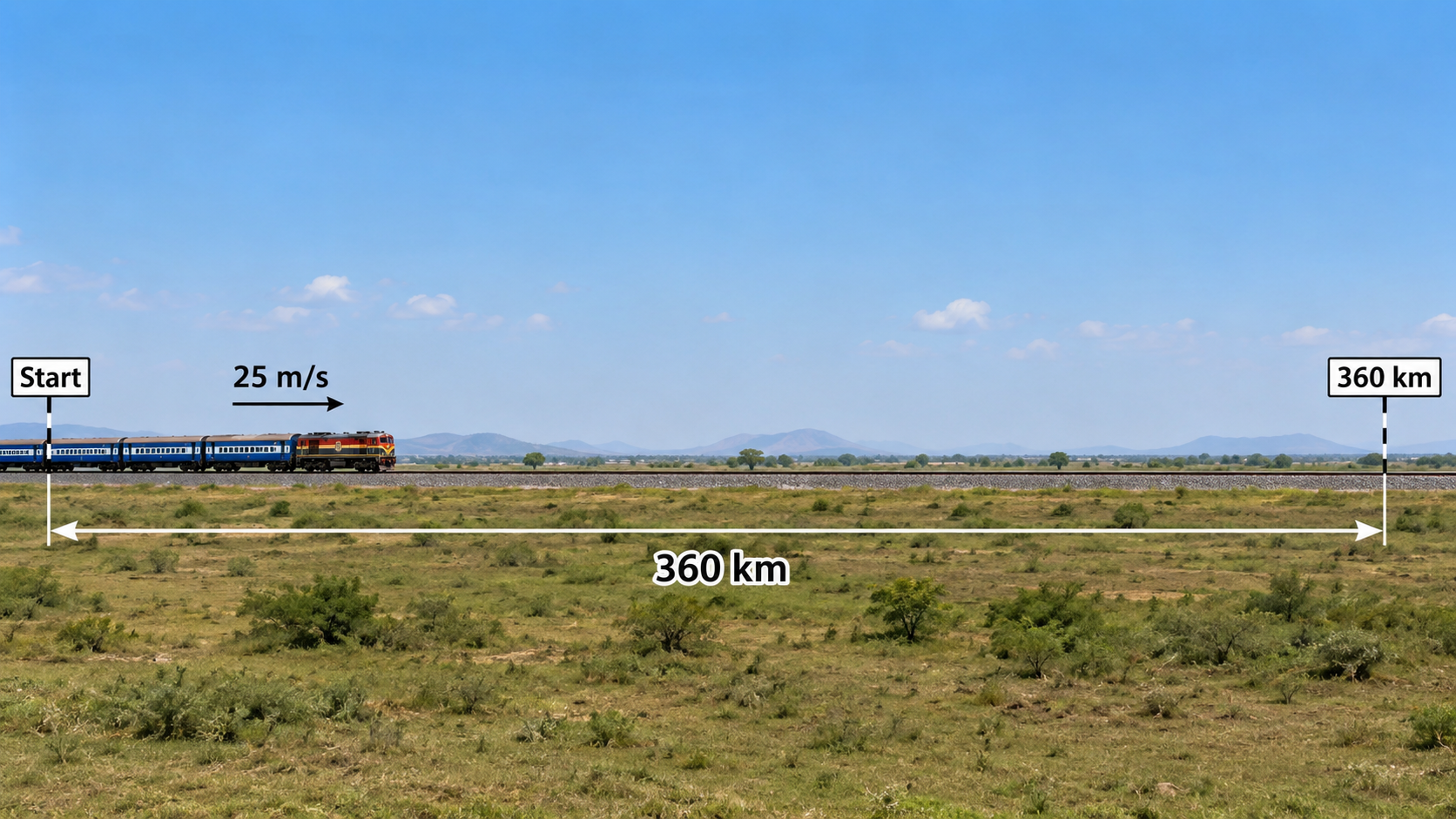 Question 3 - A train travels at - Measurement of Time an - [Teachoo] - Questions at the end of the chapter