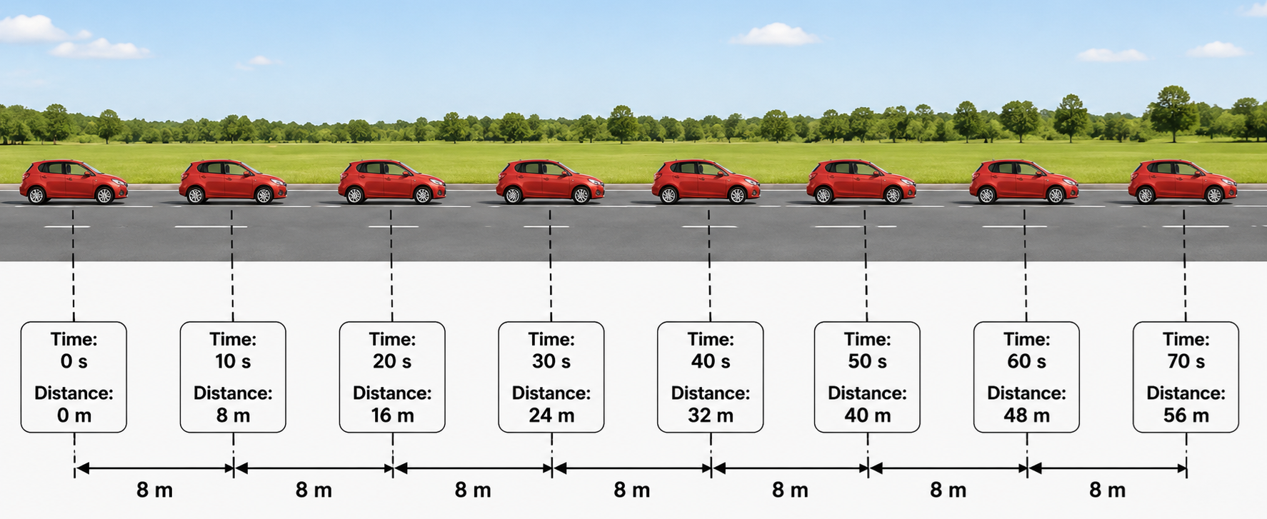 Question 7 - Data for an object - Measurement of Time an - [Teachoo] - Questions at the end of the chapter